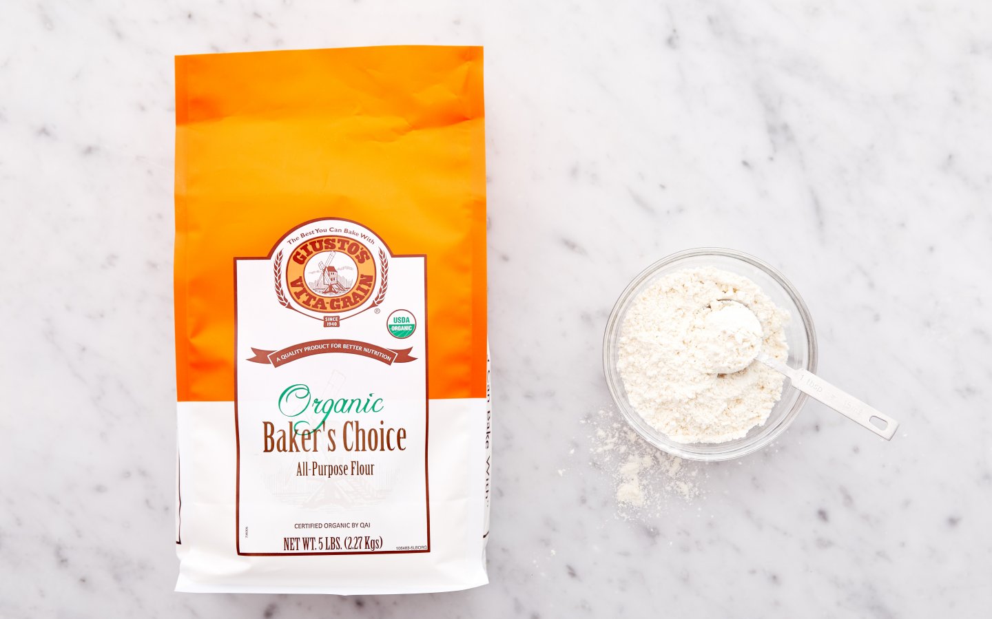 Organic Baker's Choice All Purpose Unbleached Flour Giustos SF Bay